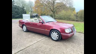 1993 (L) Mercedes 320 CE Convertible Auto