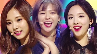 《CUTE》 TWICE - KNOCK KNOCK @인기가요 Inkigayo 20170305