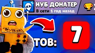 НЕ ЗАХОДИЛ 1 ГОД НА ЭТОТ АККАУНТ! ЧТО ТАМ? BRAWL STARS