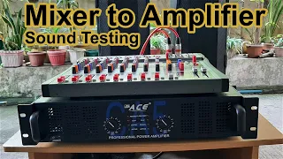 Mixer to Amplifier - Basic power AMP setup