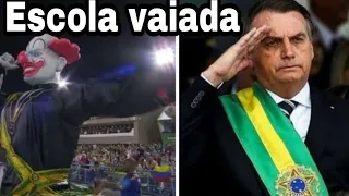 Carnaval: escola de samba vaiada,por zombar de Bolsonaro