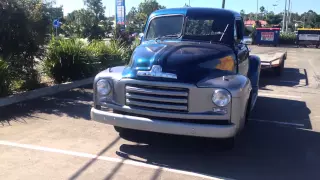 Supercharged Bedford truck idle