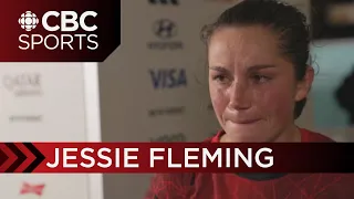 Tearful Jessie Fleming hopes for redemption at Paris 2024 Olympics | CBC Sports