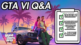 GTA VI: Trailer 2, Screenshots, GTA 6 Online & Evolving World, Disney World  & MORE! | Q&A