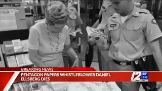Pentagon Papers whistleblower Daniel Ellsberg has died