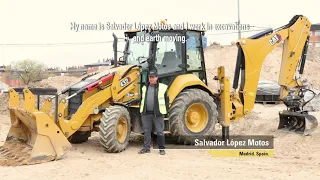 Cat® 432 Backhoe Loader Customer Story – Salvador López (Spain)