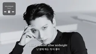 🔞🦋1초라도 더 뜨겁게 하고 싶어 | WayV - After Midnight [가사해석/Lyrics]