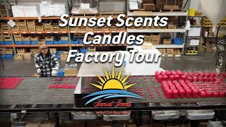 Sunset Scents Candle Factory Tour