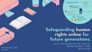 Safeguarding Human Rights Online for Future Generations