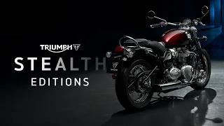 Introducing the ALL-NEW Triumph Speedmaster Red Stealth Edition