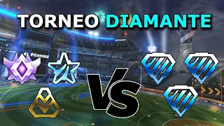 ¿Podremos GANAR un TORNEO de DIAMANTE con UN ORO en Rocket League?