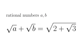 A Fast and Simple Radical Equation | Baltic Way 2022