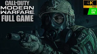 Call of Duty Modern Warfare 2019 - Full Game Playthrough - 4K RTX