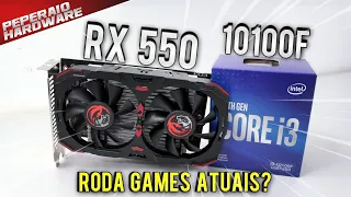 O que uma RX 550 4GB roda em 2021 (PC da Crise em Jogos Pesados)