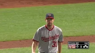 WSH@SF: Scherzer fans Nunez to record 10th strikeout