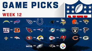 Week 12 Game Picks! | NFL 2020