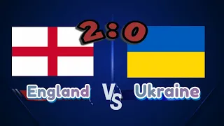 Англия - Украина  | Полный Обзор Матча | Голы & Опасные Моменты |