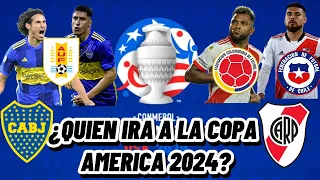 JUGADORES de BOCA y RIVER que PODRIAN IR a la COPA AMERICA 2024