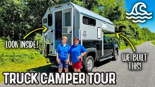 AMAZING Custom Truck Camper - Beach Roamer Overland Edition For Short Bed Pickup