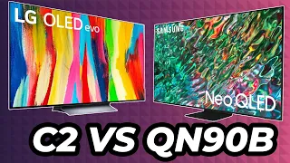 LG C2 VS Samsung QN90B — Who's the Champion?