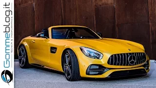 Mercedes AMG GT C Roadster INTERIOR EXTERIOR + DRIVE