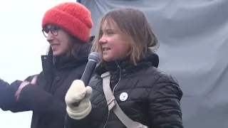 Greta Thunberg joins German anti-coal protesters