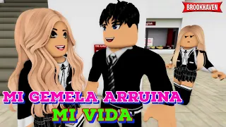 MI GEMELA ARRUINA MI VIDA - Parte 1 | Mini Pelicula| Brookhaven rp🏡historias de roblox