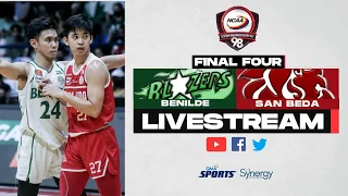 NCAA Season 98 | Benilde vs. San Beda (Men’s Basketball Final Four) | LIVESTREAM