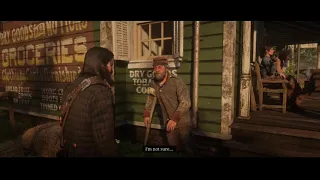 One Legged Veteran Remembers Arthur | Red Dead Redemption 2