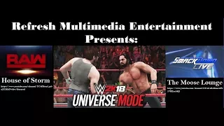 WWE 2K18 Universe Mode Roster Draft