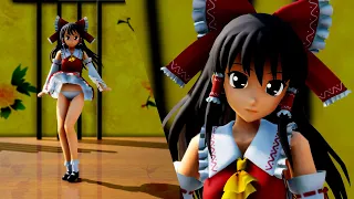 (MMD) Venom (Reimu Hakurei, Touhou, Kairiki bear, cover, instrumental)