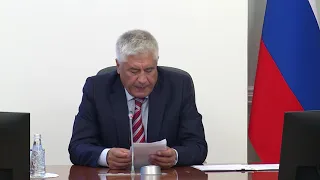 Владимир Колокольцев представил личному составу нового начальника УМВД России по ХМАО–Югре