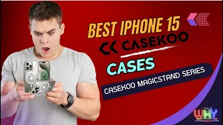 iPhone 15 Pro Case Review! EXCLUSIVE iPhone 15 Pro Cases! | Casekoo Lens Stand