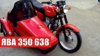 Реставрация мотоцикла Ява 350 638.  Знаменитая Jawa Люкс!