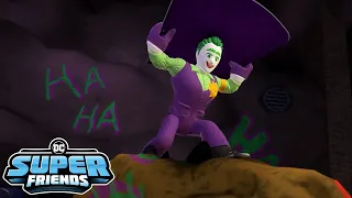 Joker's Escape from Arkham | DC Super Friends | Kids Action Show | Superhero Cartoons
