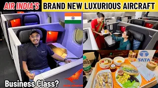 Newly AIR INDIA Boeing 777 200 LR Experience after Tata Takeover | Delhi to Mumbai Flight