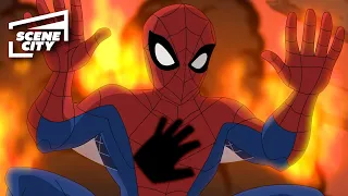 Spider-Man vs. Molten Man | The Spectacular Spider-Man (2008)