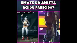 VEJA AGORA O EMOTE DA ANITTA NO FREE FIRE #shorts