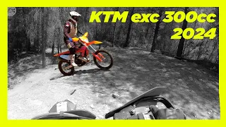KTM exc 300 2024 | Primeras impresiones | Distrito Enduro