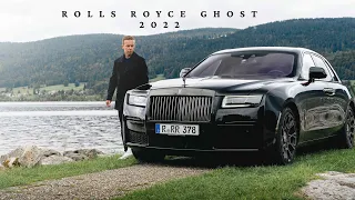 ROLLS ROYCE GHOST BLACK BADGE 2022 - TEST & REVIEW AT LE BRASSUS🇨🇭