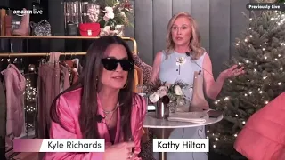 Kyle Richards & Kathy Hilton being chaotic for 9 minutes