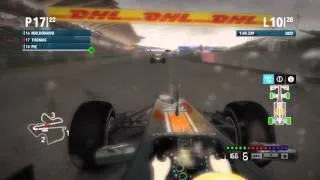 F1 2012 Full Career Race Malaysia Mixed Conditions and Safety Car