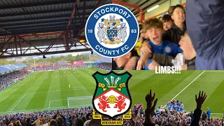 ABSOLUTE CARNAGE AS WREXHAM ARE DEMOLISHED! | Stockport County vs Wrexham AFC | TANTO HATRICK!