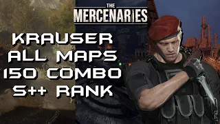 RE4 Remake Mercenaries - Krauser - All Maps - 150 Combo/S++ Rank