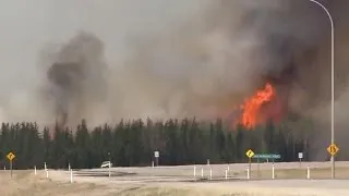 Massive Alberta wildfire expected to double in size