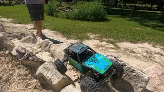 Some Axial Capra fun at Scale Mountain 8/21/2021