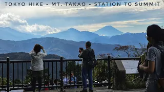 Tokyo Hike - Mt. Takao - Takaosanguchi station to a View of Mt. Fuji from the Summit 🗻 Osmo Pocket 3