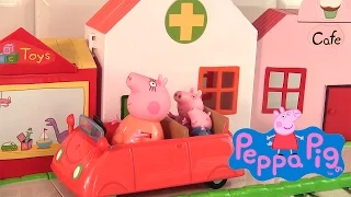 Jouets de Peppa Pig fait les courses en ville Camion de Musée Shopping Playset