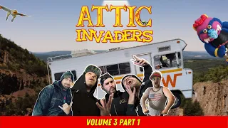 Attic Invaders Volume 3, Part 1!  Toy Hunting across AMERICA!  Road to Kane County Toy Show
