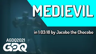 MediEvil by Jacobo the Chocobo in 1:03:18 - Awesome Games Done Quick 2021 Online